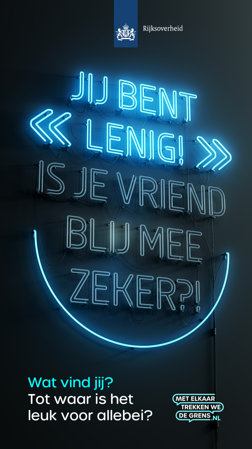 Campagneposter jij bent lenig!